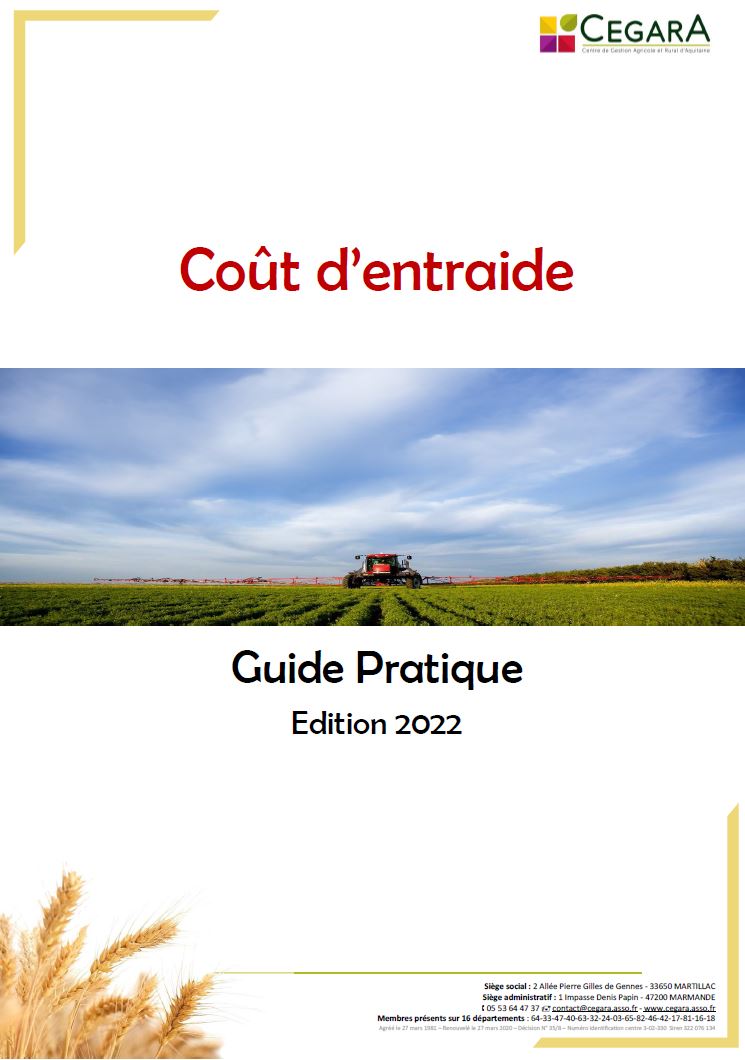 Barème d'entraide 2022