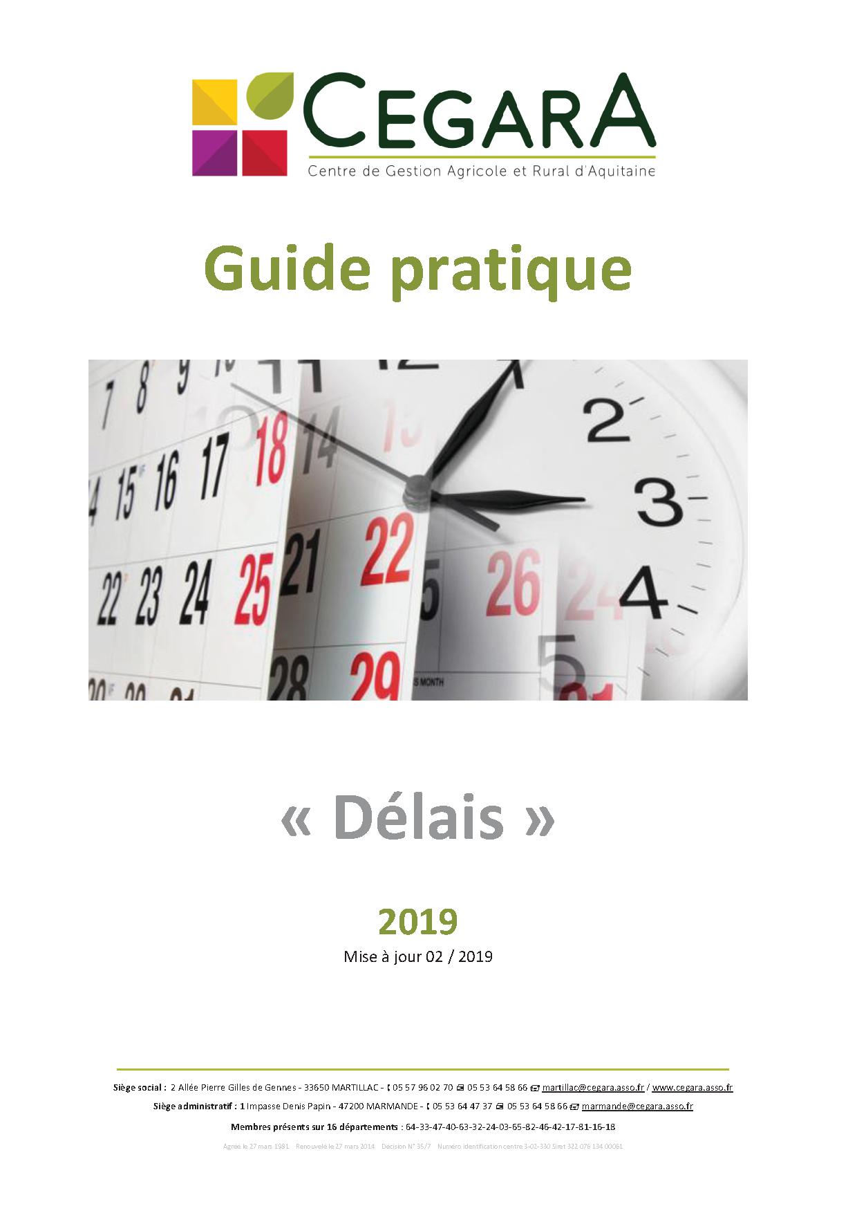 Guide délais