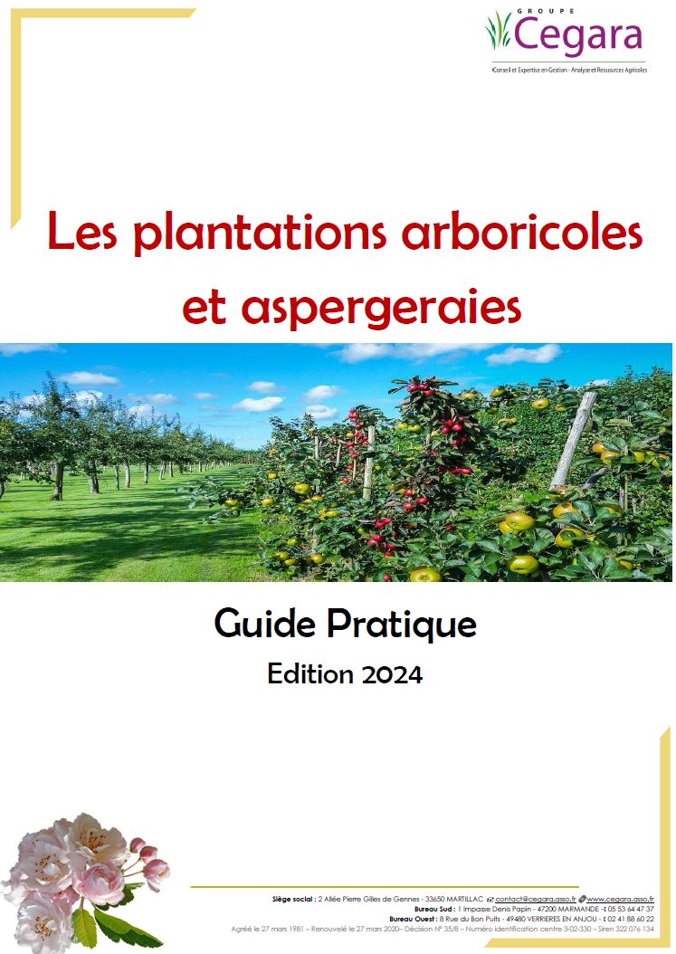 Plantations arboricoles et aspergeraies déc 2024